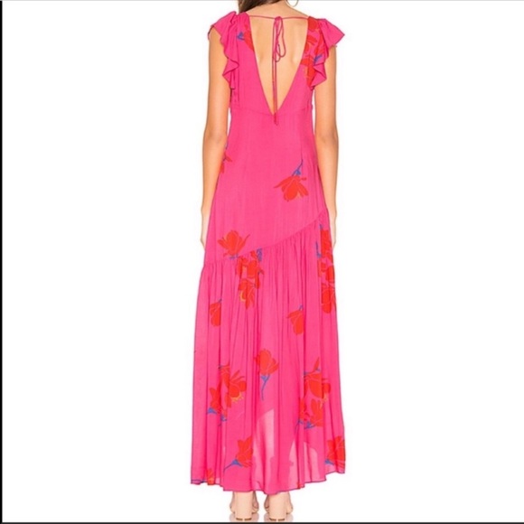 🔥⬇️NWT Free People She's A Waterfall Maxi Dress - Picture 11 of 15
